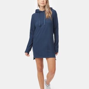 NWT TENTREE Luxe Oversized Hoodie Sweatshirt Dress Large L NEW NWT